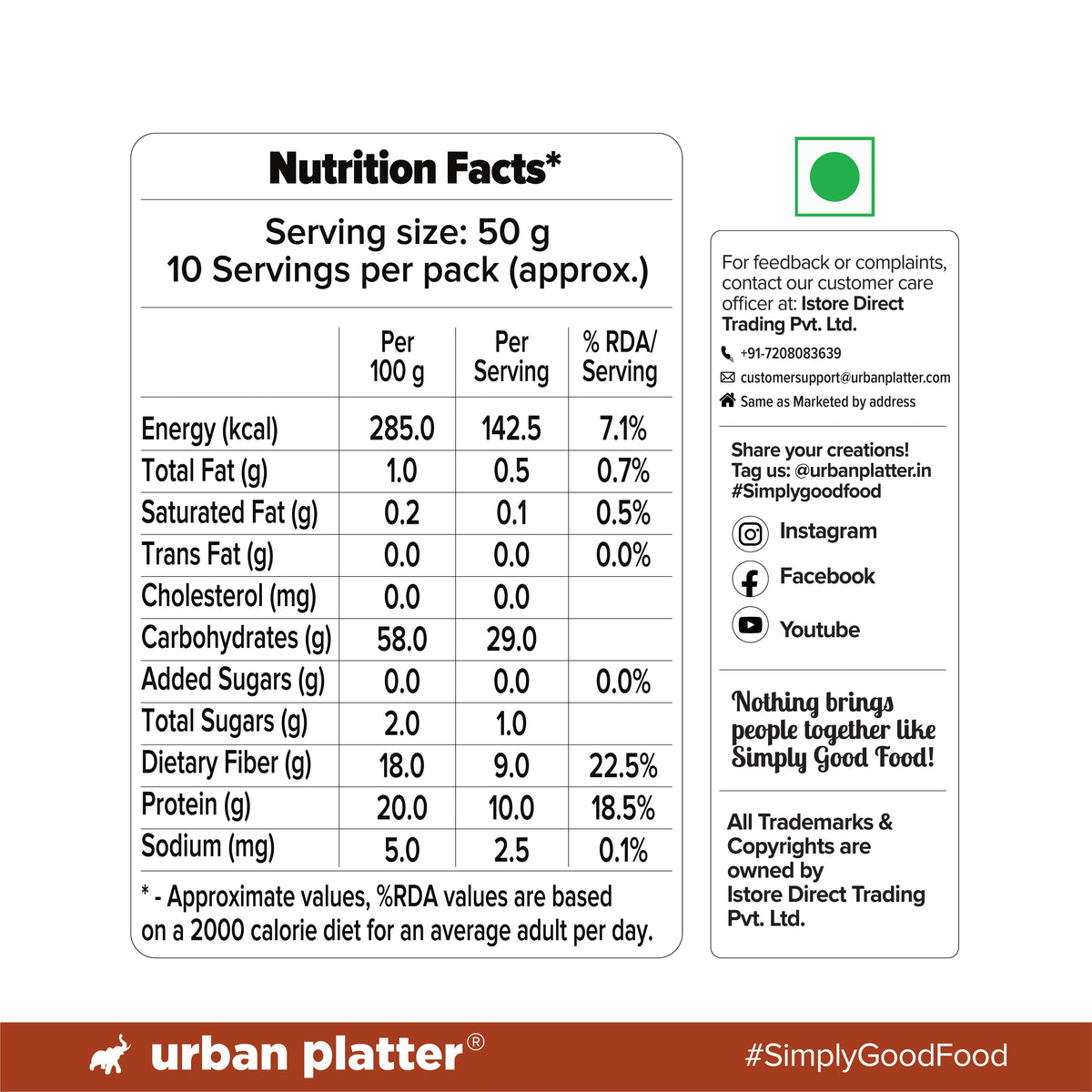 Field Beans, 500g (Val Dal / Sem Phali | 20g Protein | 18g Fiber | Nourishing whole beans for Gravies, Curries, Bowls, & Salads)