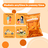 Madmix Quinoa Millet Puffs Flamin Fun, 50g
