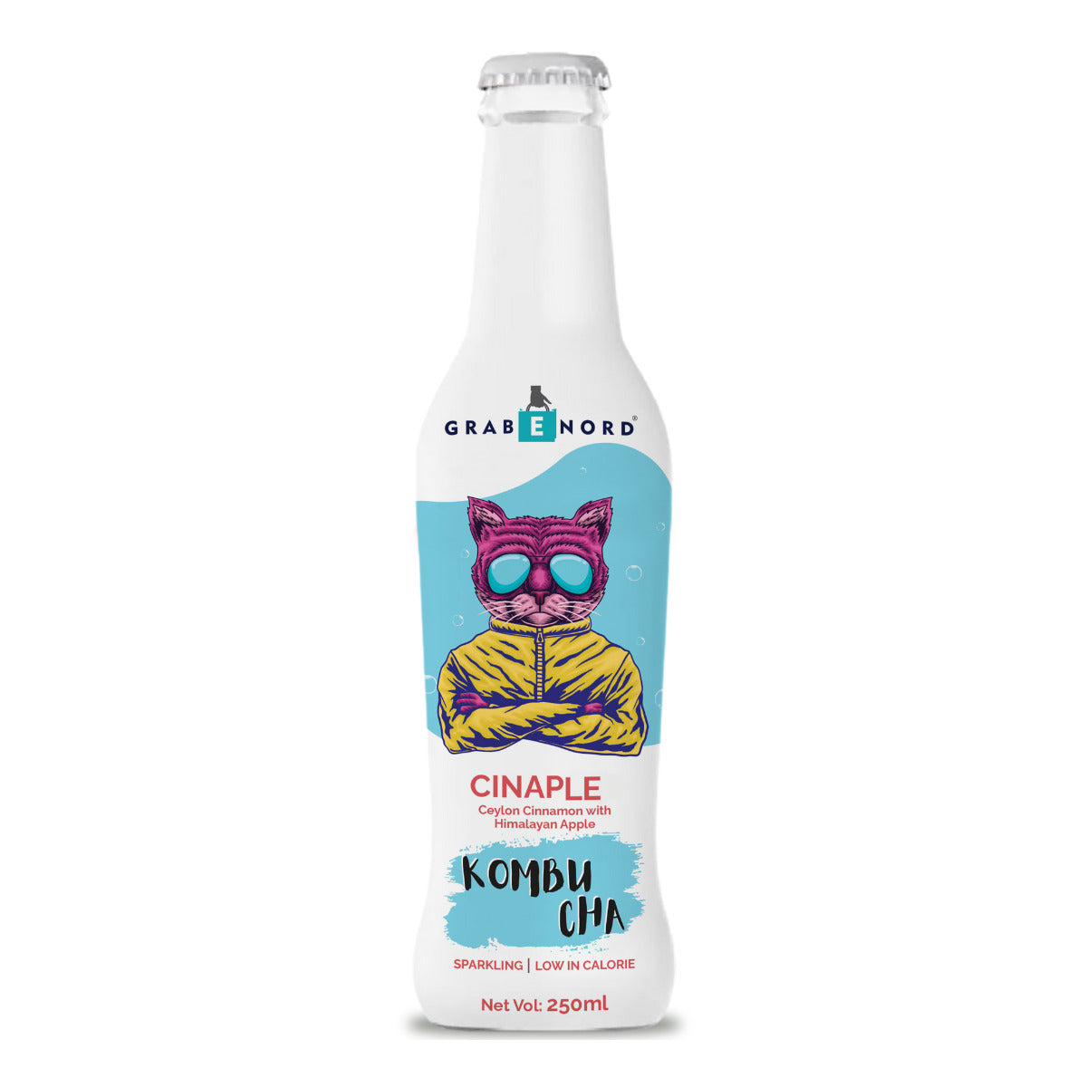 Grabenord Kombucha CINAPLE (Apple Cinnamon), 250ml