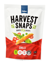 Harvest Snaps Baked Pea Crisps Chilli  93g