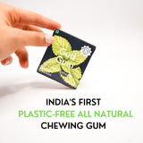 Gud Gum Charcoal Mint Chewing Gum, 21g