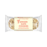 Nourish Organics Ginger Oats Cookies, 120gm (Rich in Fibre | Wheat Free | No Refined Sugar)