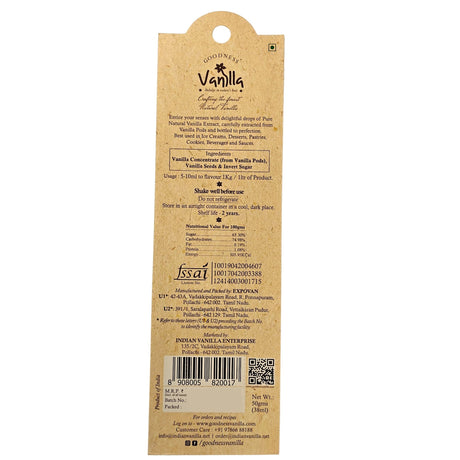 Pure Extract with Vanilla Seeds, 50g