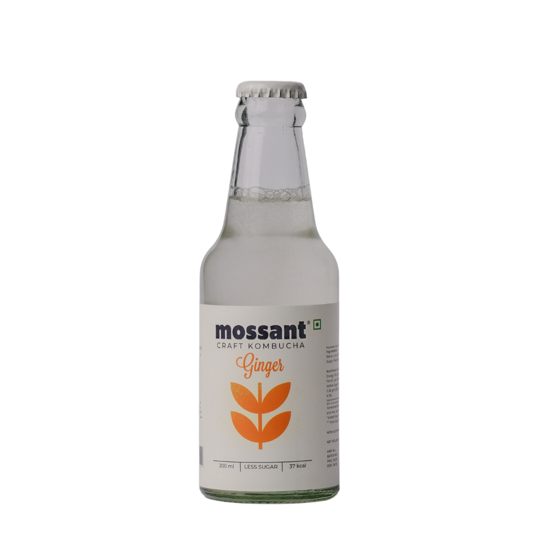 Mossant Ginger Kombucha, 200ml