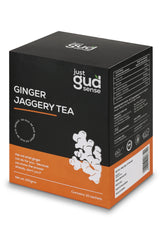 Just Gud Sense Ginger Jaggery Tea Premix, 100g (10 sachets of 10 grams each)