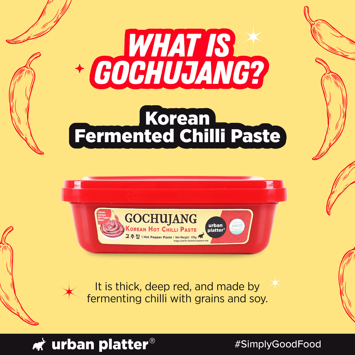 Classic Korean Gochujang Hot Chilli Paste