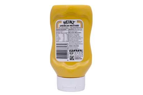 Heinz American Mustard, 220ml (New York Style Mild Mustard for Burgers & Sandwiches)