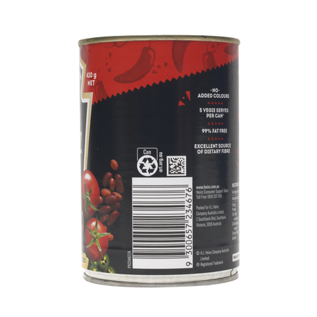 Heinz Chilli Beanz Hot, 420g (Baked Beans in Spicy Tomato & Chilli Sauce, Ready-to-Eat)