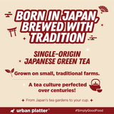 Urban Platter Japanese Hojicha Green Tea, 20g (Low Caffeine, Roasted Green tea, Coarsely Ground for the perfect brew.)