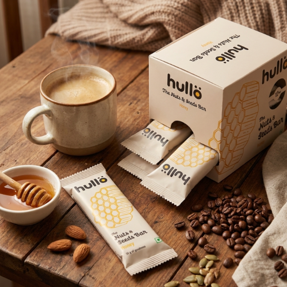 The Nuts & Seeds Bar - Honey, 180g (6x30g)