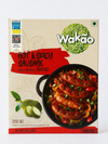 Hot & Spicy Sausage, 200g (100% Plant based , Ready to cook,Heat & Eat, Tender Jackfruit Sausages)