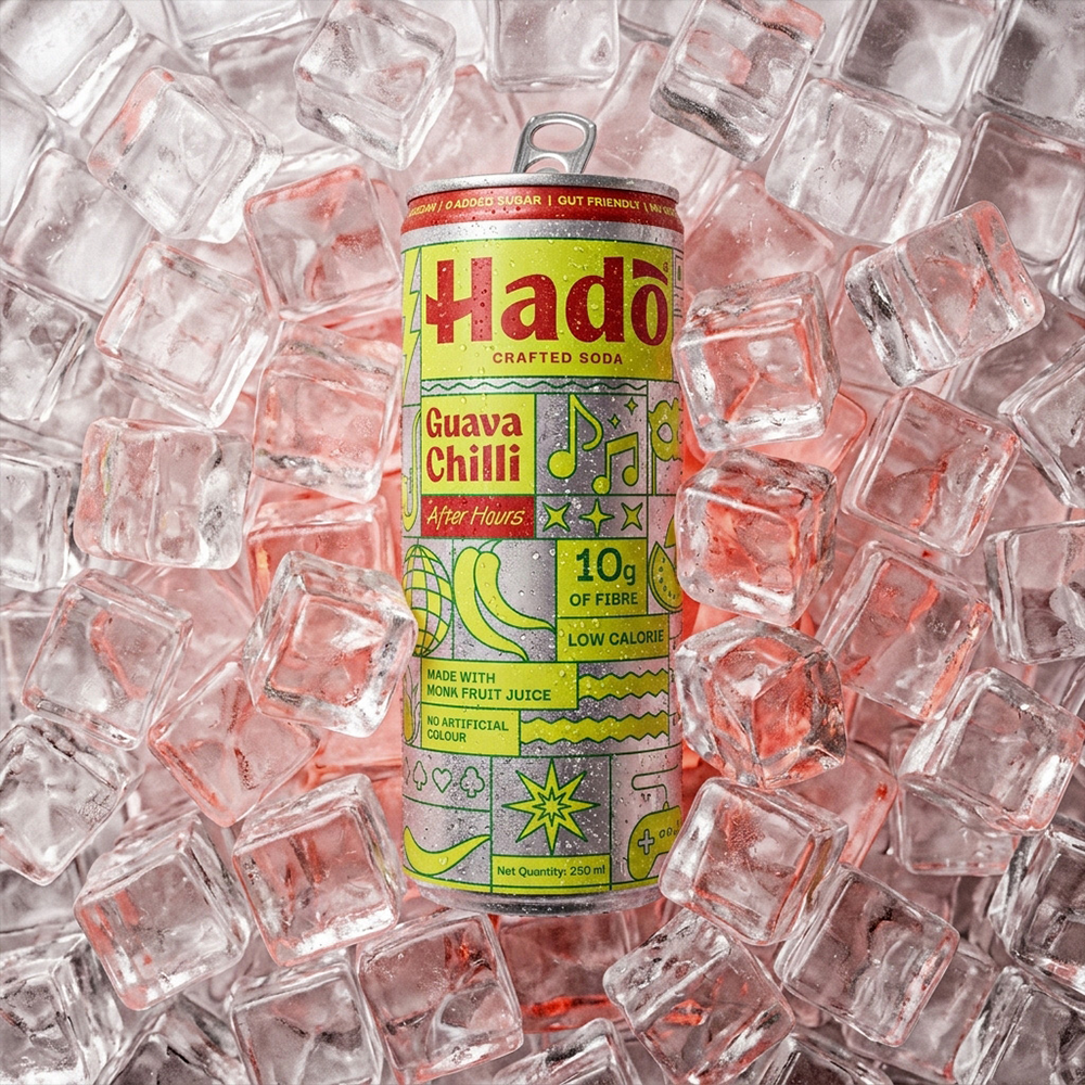 Guava Chilli Crafted Soda, 250ml x 4 (10g Fibre, Zero Added Sugar)
