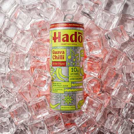 Guava Chilli Crafted Soda, 250ml x 4 (10g Fibre, Zero Added Sugar)