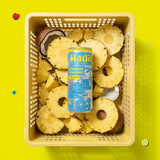 Pineapple Coconut Crafted Soda, 250ml x 4 (10g Fibre, Zero Added Sugar)