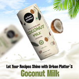 Urban Platter Coconut Milk, 250 ML (Additive Free | 18% Fat)