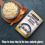 Urban Platter Shirataki Short-Grain Rice, 220g [Ultra Low-carb, Low-calorie, Keto-friendly, Fat-Free, Gluten-Free Alternative to Rice]