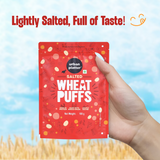 Urban Platter Salted Wheat Puff, 100g (Made from Whole Grain, High in Protein, Lightly Salted, Oil Free, Kid Friendly)