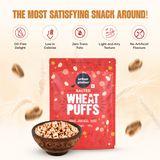 Urban Platter Salted Wheat Puff, 100g (Made from Whole Grain, High in Protein, Lightly Salted, Oil Free, Kid Friendly)