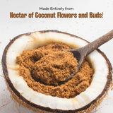 Urban Platter Coconut Jaggery Sugar Powder, [Low GI | Rich in Minerals | Natural Sweetener]