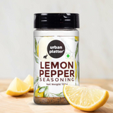 Urban Platter Lemon Pepper Seasoning Mix Shaker Jar (Sprinkle on veggies, salads and anything of the grill | Flavour Enhancer)