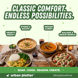 Lima Beans, 500g (Butter Beans | 20g Protein | 18g Fiber | Nourishing whole beans for Gravies, Curries, Bowls, & Salads)