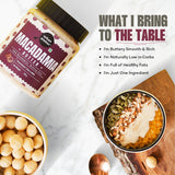 Urban Platter Macadamia Butter, 250g (Delicate Creamy Spread | Single Ingredient | Keto-Friendly)