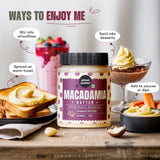 Urban Platter Macadamia Butter, 250g (Delicate Creamy Spread | Single Ingredient | Keto-Friendly)