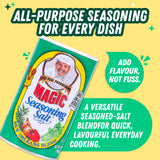 Chef Paul Prudhomme Magic Seasoning Salt, 198g (All-Purpose Savory Seasoning Blend, NO MSG, NO Preservatives, Gluten Free)