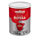 Lavazza Qualita Rossa | Blend of Arabica & Robusta | Ground Coffee Powder | 250g