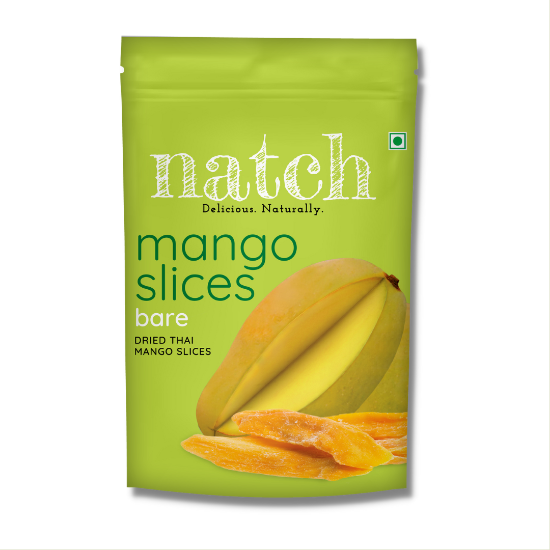 Natch Mango Slices Bare, 150g