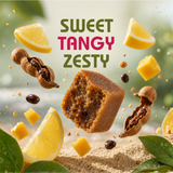 The Only Fruit Pops Mango Tamarind & Zesty Lemon, 60g (Real Fruit Pops | No Added Sugar | High in Fibre | No Preservatives or Artificial Colours & Flavours)