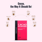 Mason & Co. Non-Alkalised Organic Vegan Artisanal Indian Cacao Powder, 300g