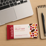 Almond Cranberry Millet Bar, 40g x 6 (Tasty Energy Bar, With 12g Protein | Made From Dates, Almonds, Cranberries, Almond Butter, Puffed Jowar Millets And Chia Seeds)