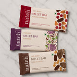 Variety Millet Bars 40g x 6 (Tasty Energy Bars, With 14g Protein | Made From Dates, Figs, Nuts, Fruits, Seeds And Millet)