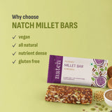 Superseed Millet Bar, 40g x 6 (Tasty Energy Bar, With 12g Protein | Made From Figs, Almond Butter, Pumpkin Seeds, Sunflower Seeds, Flax Seeds, Puffed Jowar Millets And Chia Seeds)
