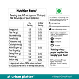 Urban Platter Monk Fruit Juice Concentrate 60ml ( 100% Fruit Based, Clean Label, No-Erythritol, Everyday Use Sweetener)