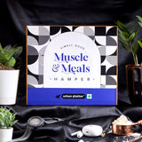 Urban Platter Muscle and Meals Celebration Kit (Festive Hamper | Wellness Gifting | Assorted Gift Box)