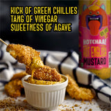 Hotchaa! Hot English Mustard Sauce, 170g (Made with Yellow and Brown Mustard Seed, NO MSG, New Launch Desi Spice Sauce)