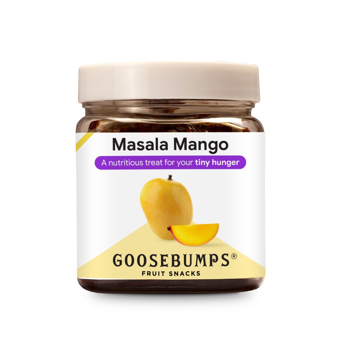 Goosebumps Masala Mango | Dried Mango | Dehydrated Fruit | Chatpata Mango Healthy Snack for kids and adults, 150g