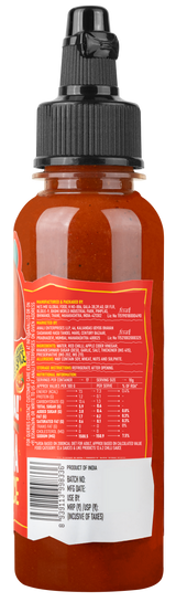 Hotchaa! Naga Chilli Sriracha Sauce, 170g (Made of Smoky, Tangy and Spicy Flavour , NO MSG, No Oil, Vegan)