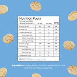 Natch Garlic & Herb Popped Chips, 55g