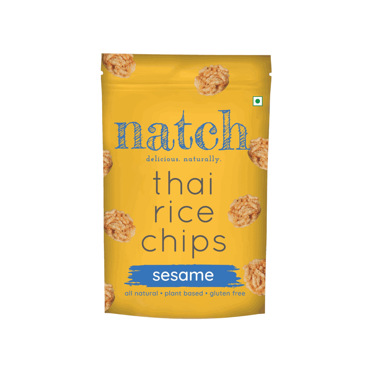 Natch Sesame Rice Chips, 100g