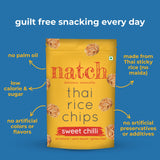 Natch Sweet Chilli Rice Chips, 100g