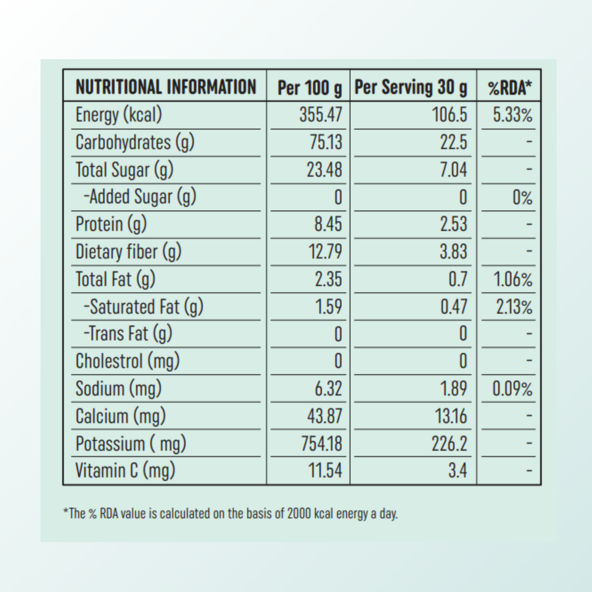 HULLO The Only Fruit Bar - Mango, 180g (6x30g)