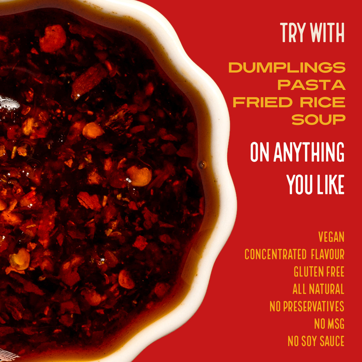Garlic Chilli Crisp, 240g (Crispy Garlic, Onion & 5 Chilli Blend | No MSG | No Preservatives)