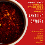 Fiery OG Chilli Oil, 240g (Extra Hot 5 Chilli Blend with Sichuan Peppercorn | Spicy Chilli Oil | No MSG | No Soy Sauce)