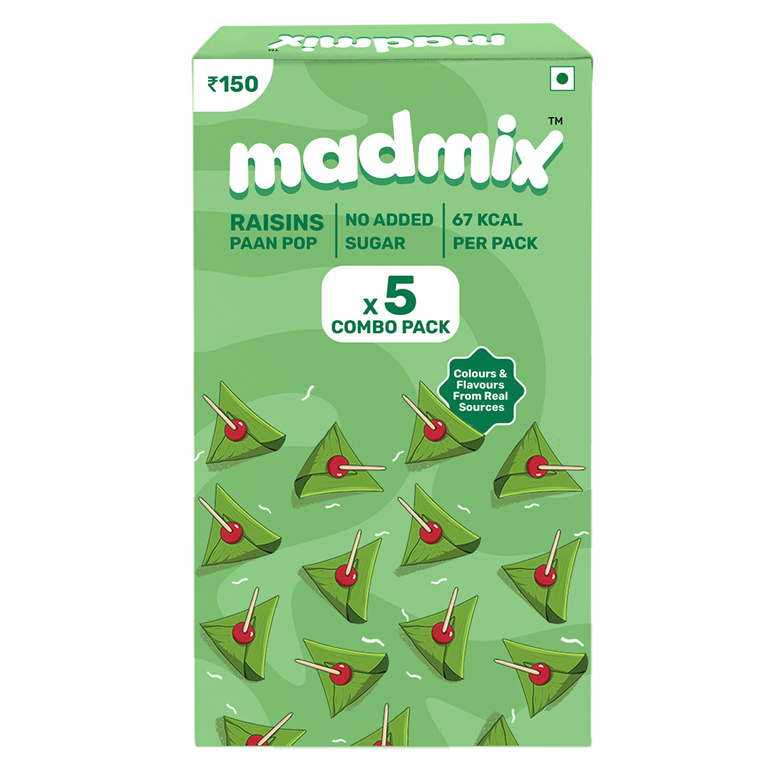 Madmix Paan Flavoured Raisins, 15g