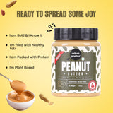 Urban Platter Natural Creamy Peanut Butter, [Unsweetened, No Added Oil]