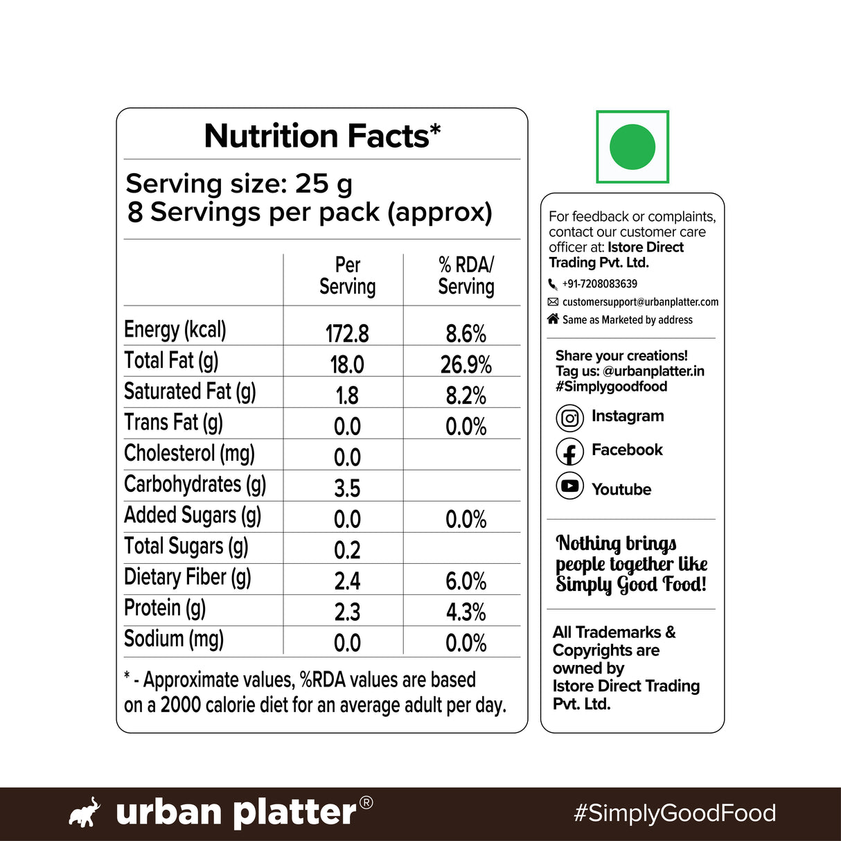 Urban Platter Jumbo Mammoth Pecan Halves, 200g (Imported from the USA | Hand-Sorted | Ideal for Snacking, Baking & Desserts)