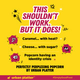 Urban Platter Perfectly Perplexing Popcorn - Peri Peri Caramel, 150g (Tub of Caramel Popcorn with Tangy Peri Peri Spice, Ready to eat snack)